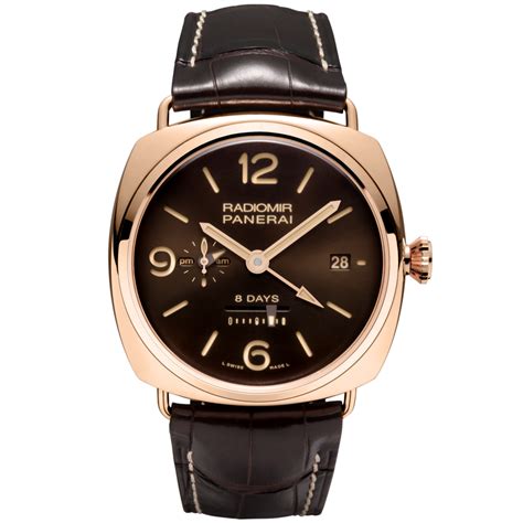 Panerai Radiomir 8 Days GMT Oro Ros